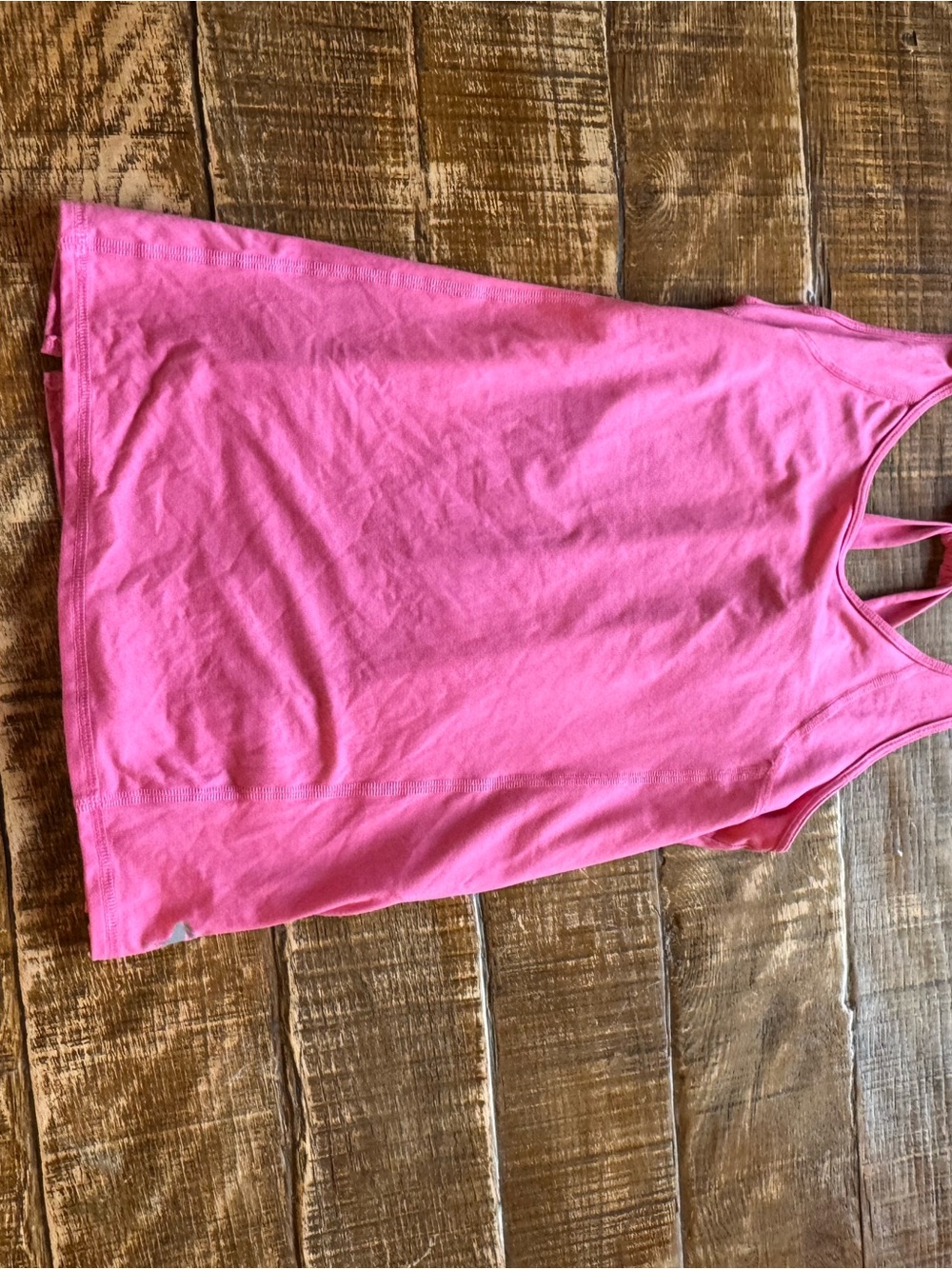 Girl’s Pink Racerback Tank Top